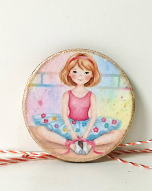 Martisor cu balerina