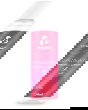 Lubrifiant pe baza de apa cu aroma de capsuni Easyglide 150 ml