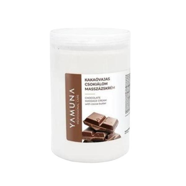 Crema de masaj cu ciocolata si unt de cacao Yamuna 1020 gr
