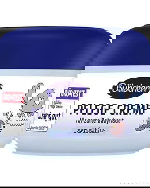 Crema de &icirc;ngrijire pentru bebelusi, cu ulei de migdale, fara silicon si coloranti, Sensitiv, B&uuml;bchen, 75 ml