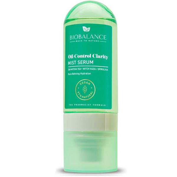 Ser Spray Facial pentru Minimizarea Porilor si Hidratare - Bio Balance Oil-Control Clarity Mist Serum, 80 ml
