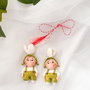 Brosa martisor: Ghiocel