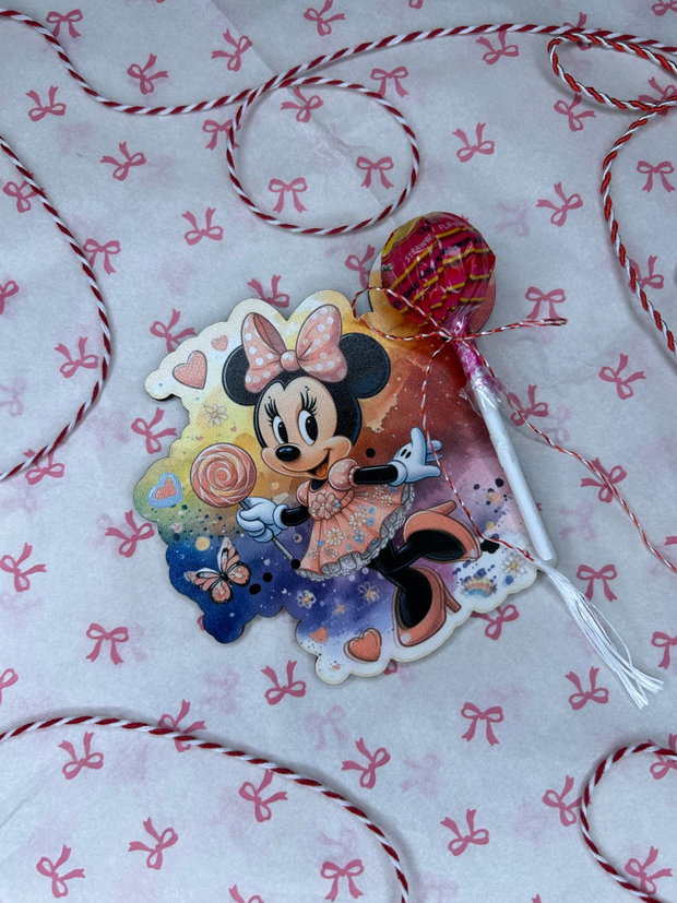 Martisor Minnie Mouse cu acadea