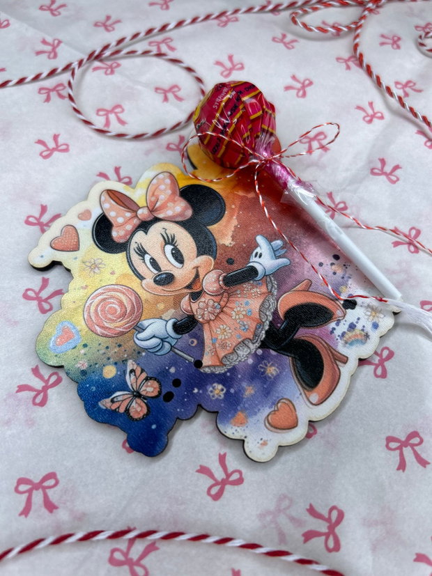 Martisor Minnie Mouse cu acadea