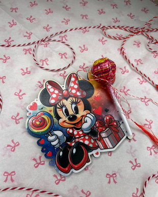 Martisor Minnie Mouse cu acadea