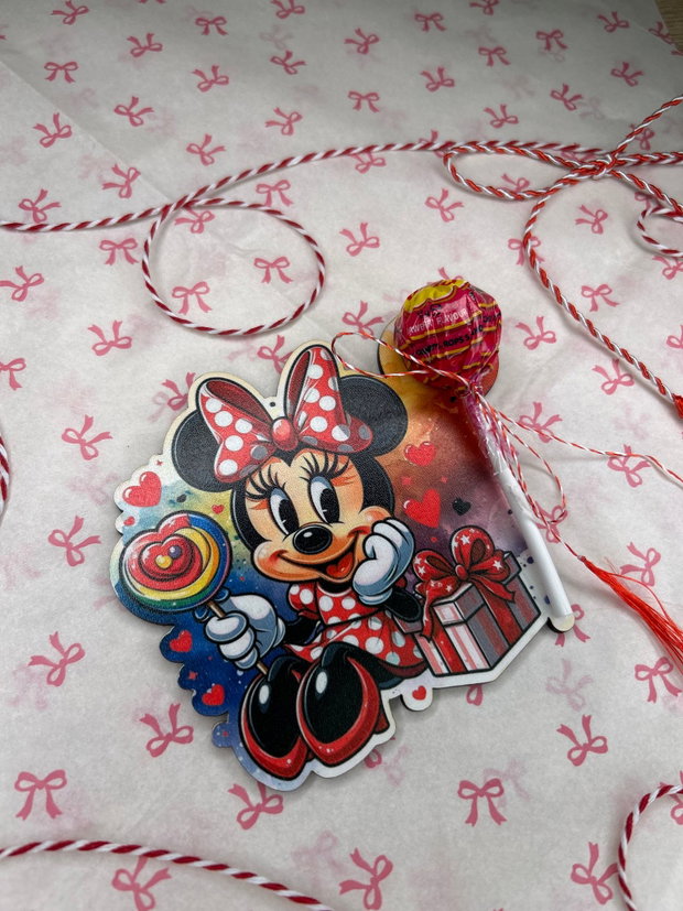 Martisor Minnie Mouse cu acadea