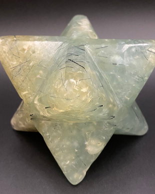 Prehnit -Merkaba piatra semipretioasa