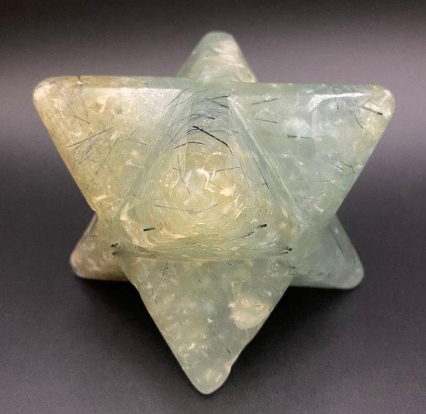 Prehnit -Merkaba piatra semipretioasa