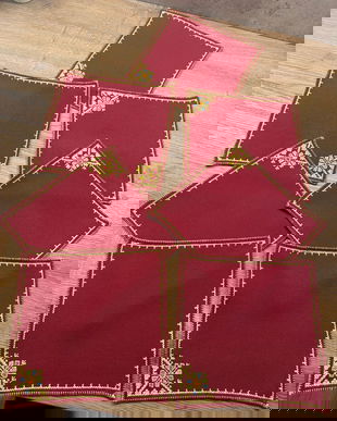 SET 7 SERVETELE ELEGANTE,BRODATE