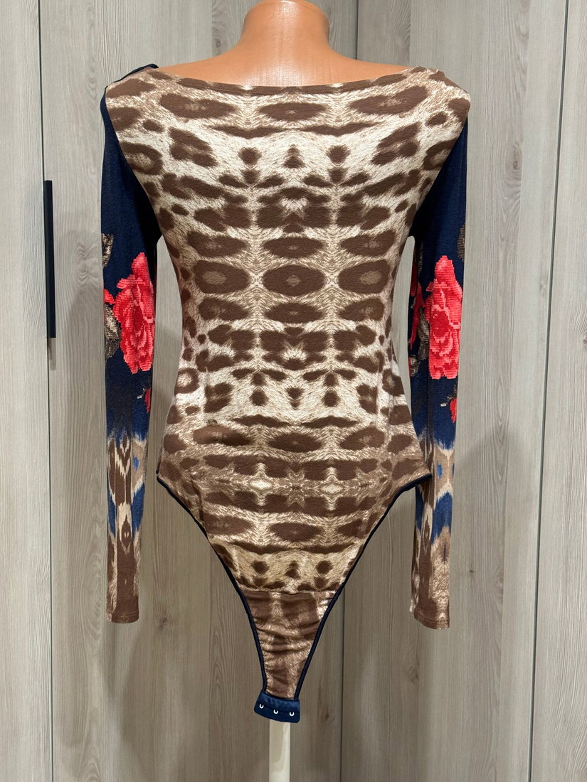 BLUZA BODY PERFECT MARIME 46 /XXL PRINT DEOSEBIT