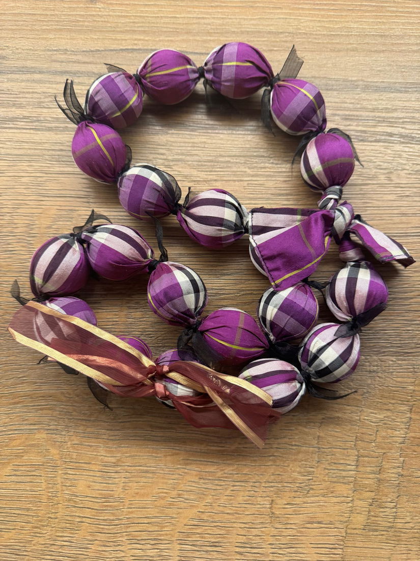 COLIER XXL VESEL SI ORIGINAL DIN TAFTA