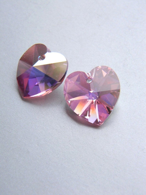 Pandantiv Swarovski - inima 18 mm - 223AB