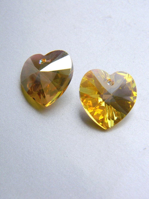 Pandantiv Swarovski - inima 18 mm - 226AB