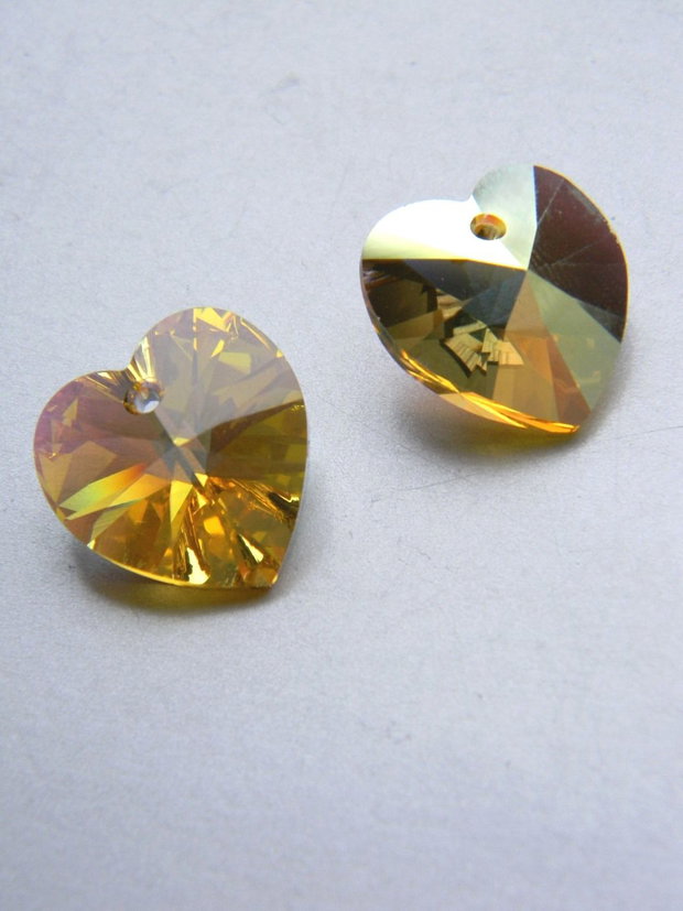 Pandantiv Swarovski - inima 18 mm - 226AB