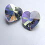 Pandantiv Swarovski - inima 18 mm - 215AB