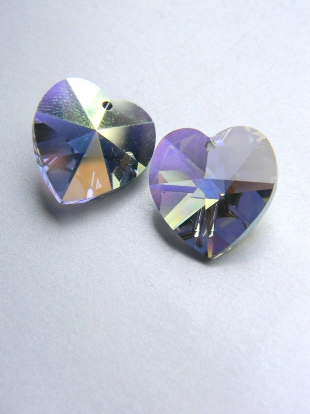 Pandantiv Swarovski - inima 18 mm - 215AB