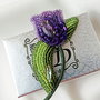 Lalea - Brosa broderie manuala