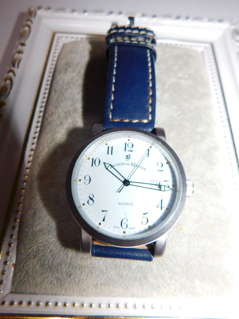 Jaques du Manoir , model 2248 G Elvetia, original, ceas barbatesc, anii 2000 , elegant, calitate extra