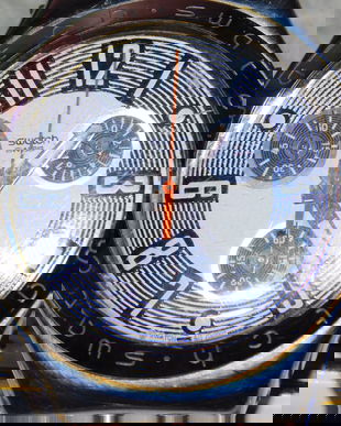 Swatch Irony  Elvetia, ceas original ,  anii 95 - 2000, barbatesc,  deosebit,