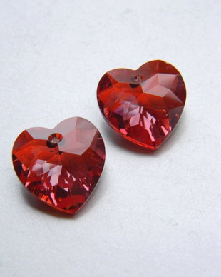 Pandantiv Swarovski - inima 18 mm - RMG