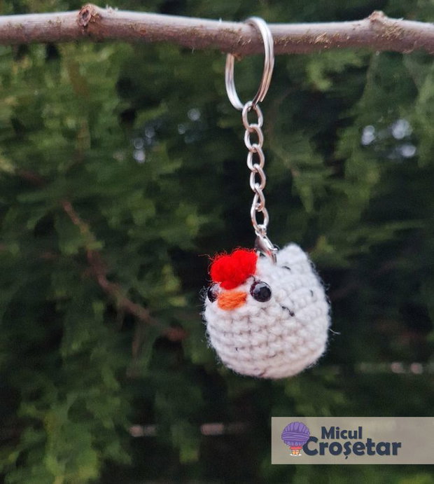 Gainuse breloc - Povesti la purtator - Martisor crosetat