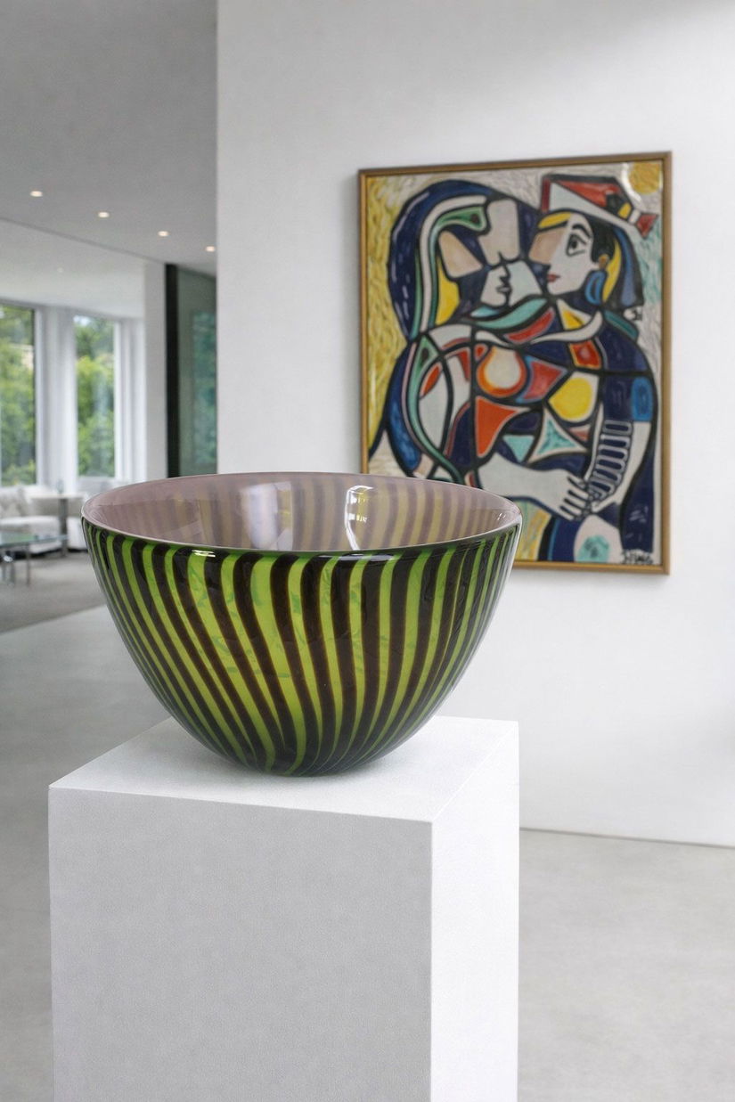 Bol din sticla Murano