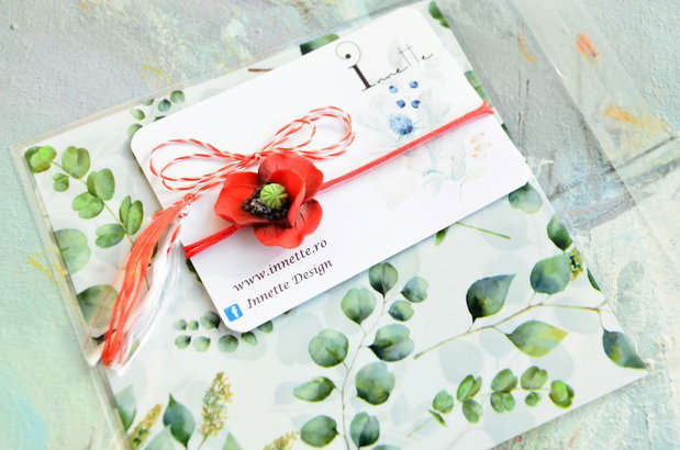 Macul rosu- Bratara martisor