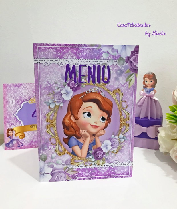 Meniuri botez Prințesa Sofia