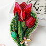Lalea - Brosa broderie manuala