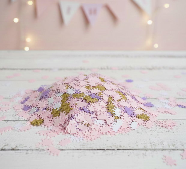 Confetti coronițe Prințesă