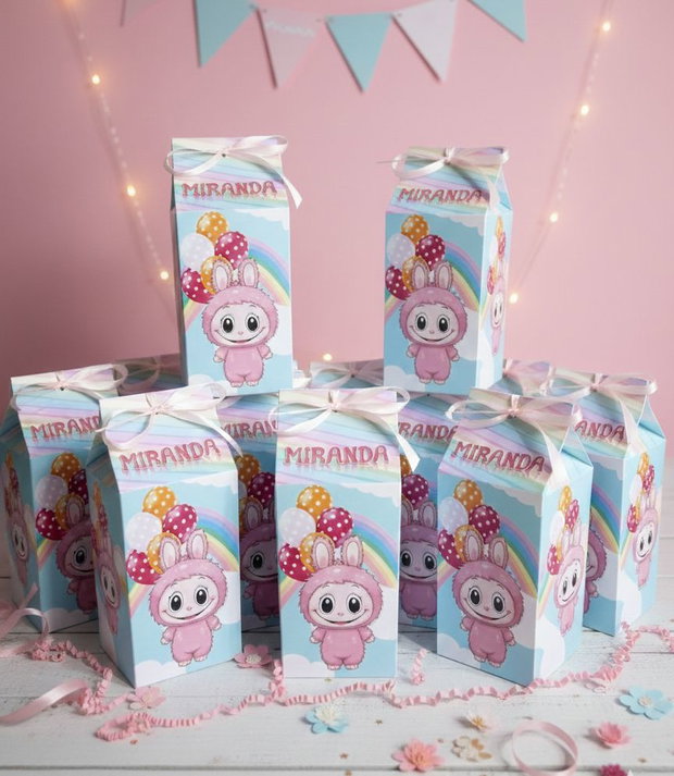 Cutii tematice Labubu pentru aniversări de neuitat!