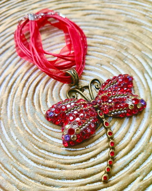 Pandantiv MARTISOR în stil Nepalez Libelula