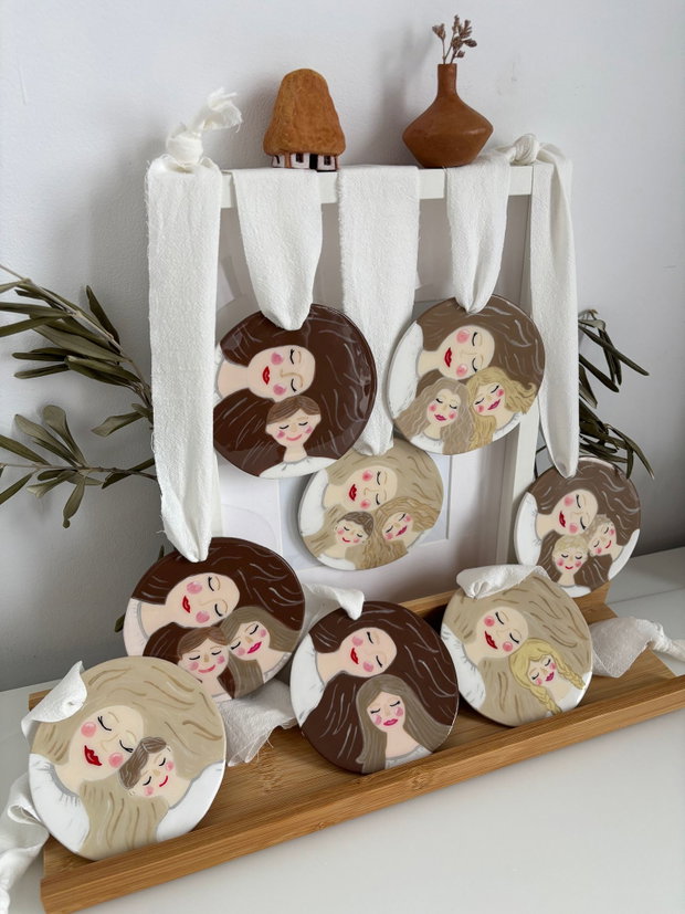 Mini tablou rotund