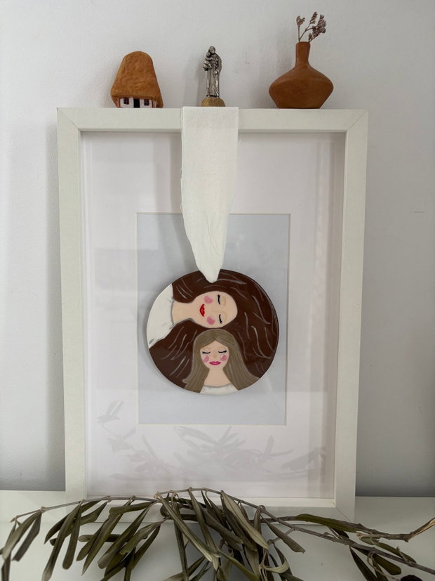 Mini tablou rotund