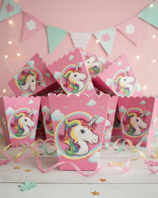 Cutii candy bar Unicorn