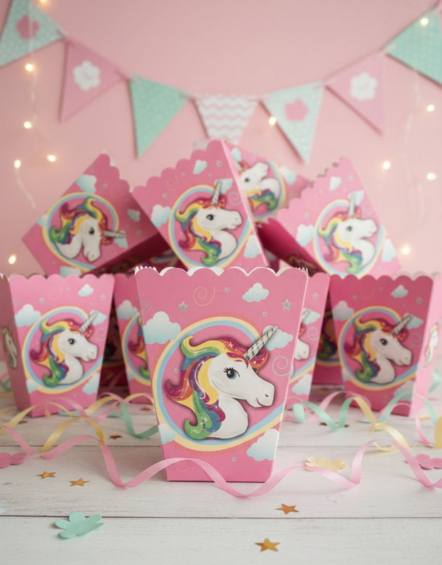 Cutii candy bar Unicorn
