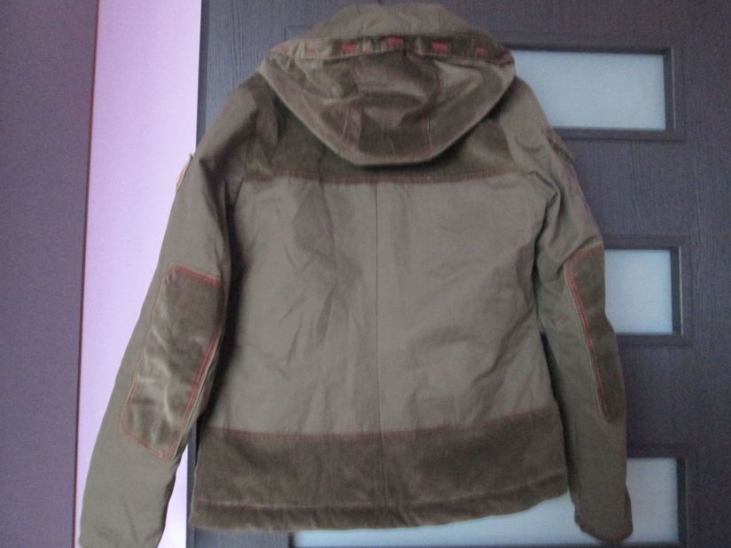 geaca kaki cu gluga  36/XS