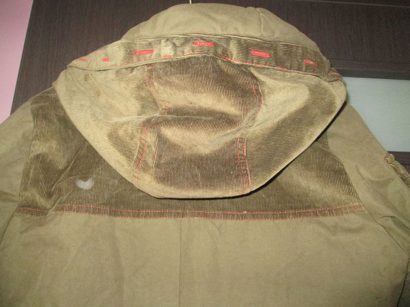 geaca kaki cu gluga  36/XS