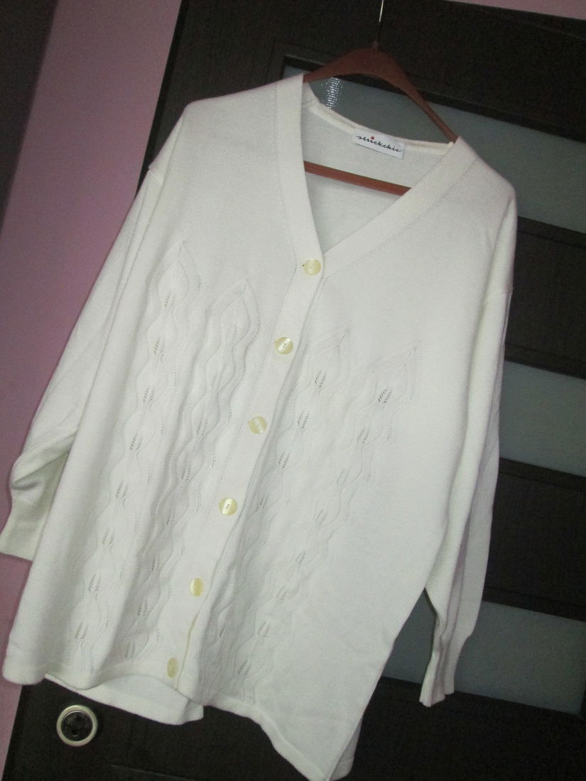 jerseu alb elegant  dame 48/XL