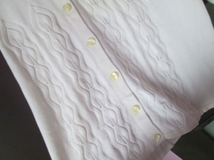 jerseu alb elegant  dame 48/XL