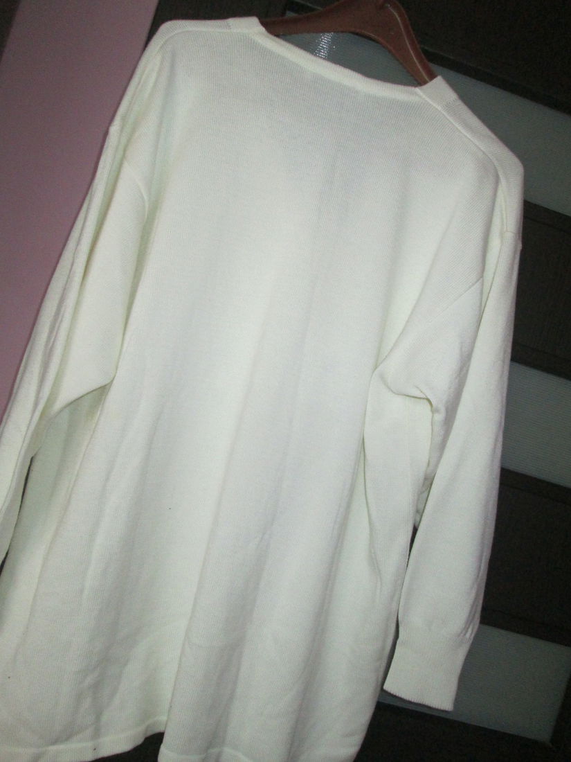 jerseu alb elegant  dame 48/XL