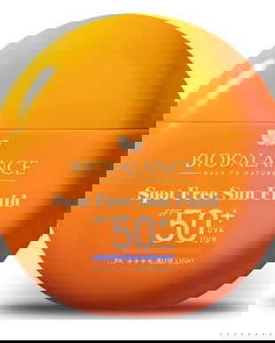 Fluid Mineral pentru Protectie Solara Anti-Pete - Bio Balance Anti-Dark Spot Sun Fluid Protection SPF 50+, UVA, UVB, PA++++ Blue Light, 40 ml