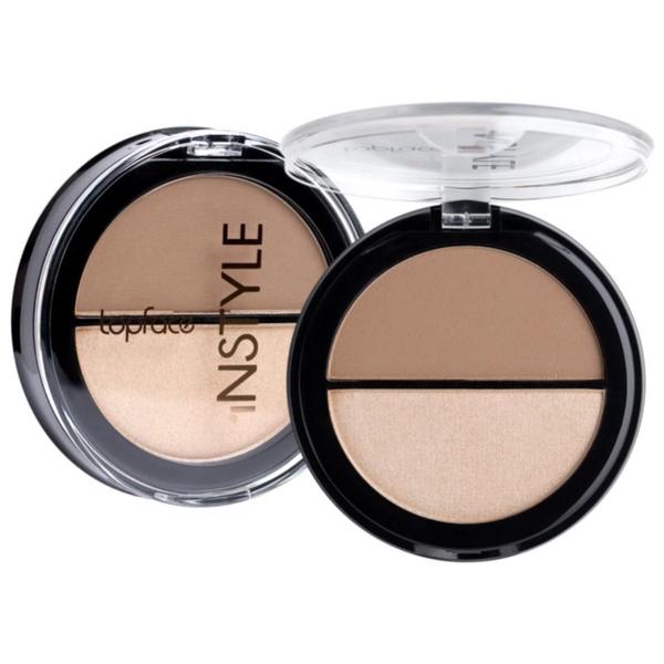 Contur si Iluminator - Topface Instyle Highlighter Powder Contour PT262.001K, 10 g