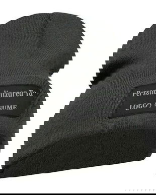 Caciula tricotata, Piksel, personalizata, Gri, marime universala