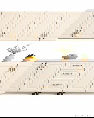 Bucatarie mdf ivoire 200cm