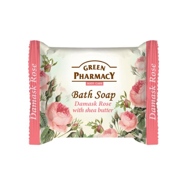 Sapun cu Unt de Shea si Extract de Trandafir Zelenaya Apteka, 100g