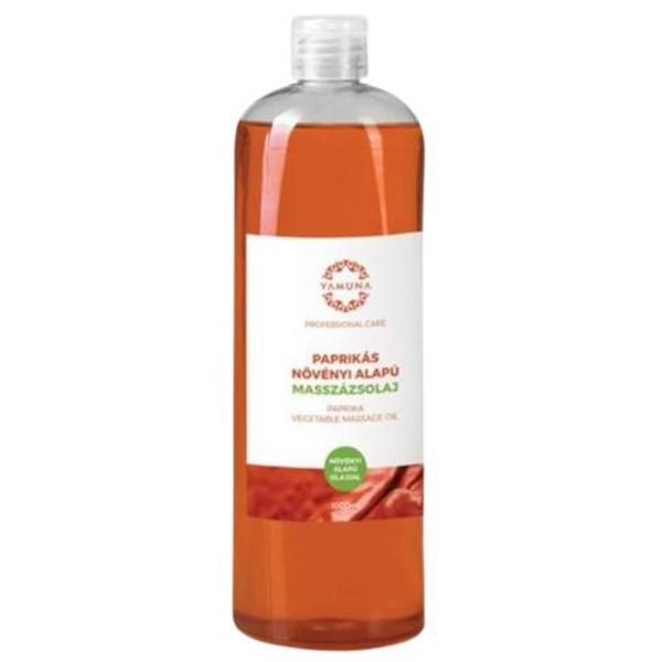 Ulei de masaj anticelulitic cu Paprika Yamuna 1000 ml