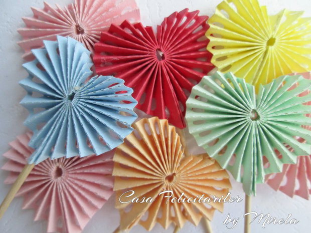 Toppere inimioare pentru candy bar