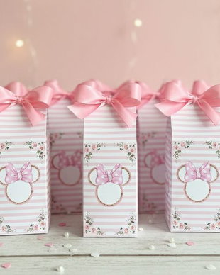 Cutii Minnie mouse personalizate