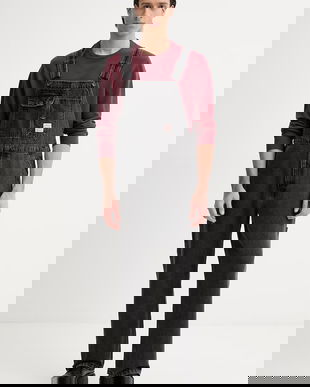 Levi's salopete din denim LOOSE OVERALLS x WORKWEAR